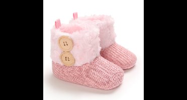 Mini Fashion™ - Altijd Warme Voeten - Kinder Winterschoenen Roze / 18 (6-12 maanden) | Educatief Speelgoed