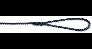 U-Rope Landvast 12 mm x 6 m met 20 cm oogsplits navy