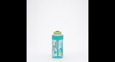 Kambukka - Kambukka Lagoon 400 ml - Water Bottle - Disco Zoo -  100% Leakproof - Easy to clean - Water Bottle with Straw