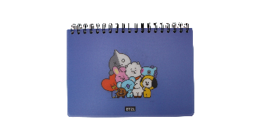 BT21 Schetsboek - Blauw