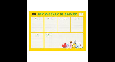 BT21 Weekplanner