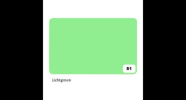 Fotokarton folia 300gr 50x70cm 51 lichtgroen | 10 stuks