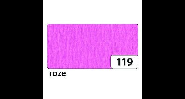 Crepepapier folia 50x250cm 10vel 119 lichtroze