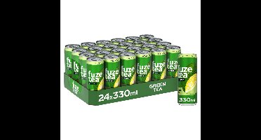 Frisdrank fuze tea green blik 330ml