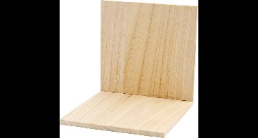 Boekensteun creativ company hout 15x15x15cm