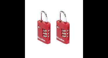 Hangslot masterlock 3-cijfer tsa set assorti 30mm