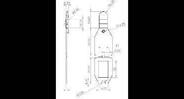 Scanvaantje pocket transparant 25x27mm