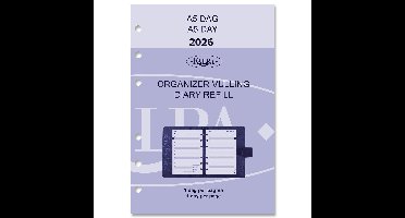 Agendavulling 2027 kalpa a5 1dag/1pagina