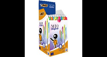 Balpen bic m10 colors pastel colors m assorti