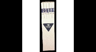Tekenpapier haza patroon rol 10mx100cm blanco | 5 stuks