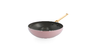 Sublime Blush Pink Wok 28cm