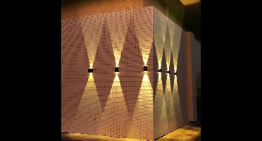 LED Wandlamp Op Zonne-Energie