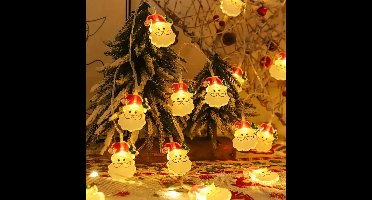 LumiJoy Kerst LED Slinger - Kerstboom, Sneeuwpop & Kerstman Lichtsnoer