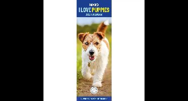 RSPCA, I Love Puppies Slim kalender 2027