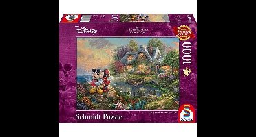 Disney Mickey en Minnie Puzzel 1000 Stukjes
