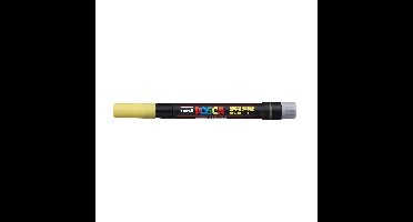 POSCA acrylmarker - brushpunt PCF-350 - 1-10 mm - geel