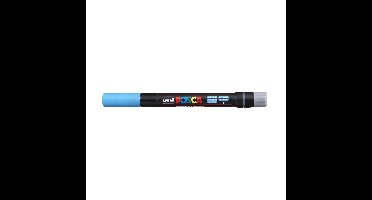 POSCA acrylmarker - brushpunt PCF-350 - 1-10 mm - lichtblauw