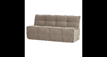 vtwonen Eetkamerbank Cluster Velvet, 164cm - Warm Taupe