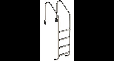 IDEAL Standaard RVS zwembadtrap 4 treden - AISI 316