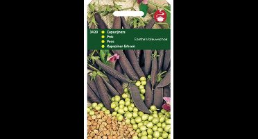 Zaden Capucijners Blauwschokkers Ras Ezetha 100g Tuinplus - Tuinplus