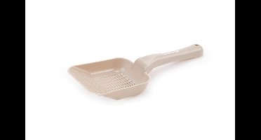 Plastic kattenbakschep beige fijn Beeztees - Beeztees