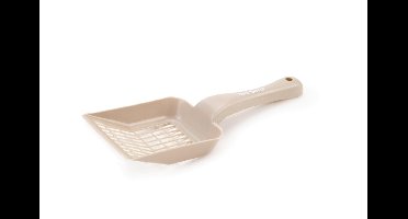 Plastic kattenbakschep beige grof Beeztees - Beeztees