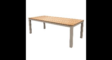 Stefano Tuintafel Beige 220x100 cm Trestino - Trestino