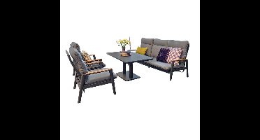 Beauval Lounge- diningset Antraciet Trestino - Trestino
