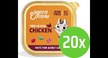 Cat adult pate chicken 85g Edgard & Cooper - Edgard en cooper