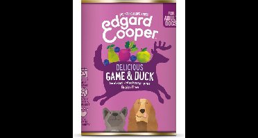 Hond blik wild 400g Edgard & Cooper - Edgard en cooper