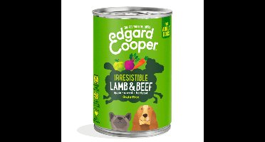 Hond blik lam 400g Edgard & Cooper - Edgard en cooper