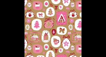 Servet 24x24 cm merry deco 20 stuks Duni - Duni