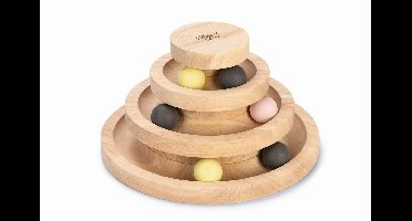 Kattenspeelgoed hout 26x26x14.5cm Beeztees - Designed by lotte