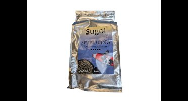Spirulina 2000 gram 6 mm L visvoer Sugoi Suren Collection - Suren collection