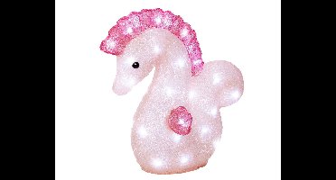 Led zeepaard l35b19h36cm40l pnk/kwt Lumineo - Lumineo