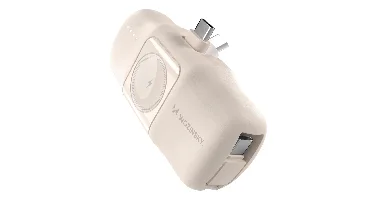Wozinsky Mini USB-C Powerbank 5000mAh - Beige