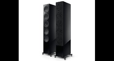 KEF Kef R11 zwart topklasse luidspreker - hooglans zwart ( per set )