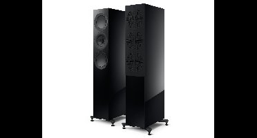 KEF KEF R7 meta vloerstaande luidspreker - zwart hoogglans