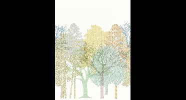 Decoprint Antibes Fotobehang abstracte bomen - AND28291