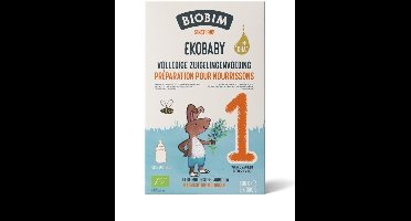 Biobim Ekobaby 1 volledige zuigelingenvoeding 0+ mnd bio 600 Gram