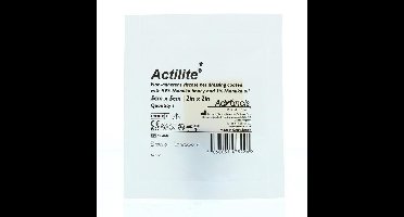 Advancis Actilite manuka non adh. netverband viscose 5 x 5 1 Stuks