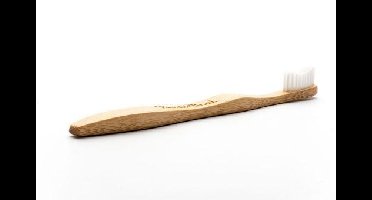 The Humble Co Tandenborstel bamboe adult wit brush soft 1 Stuks