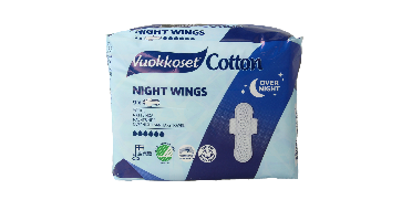 Vuokkoset Maandverband nacht wings organisch katoen 9 Stuks