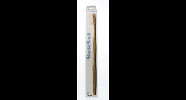 The Humble Co Tandenborstel bamboe medium wit 1 Stuks
