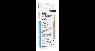 The Humble Co Interdental borstel 0.60 mm blauw 6 Stuks