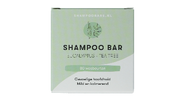 Solyd Shampoo bar eucalyptus & tea tree 60 Gram