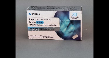 Leidapharm Ibuprofen 400 mg als lysine 20 Stuks