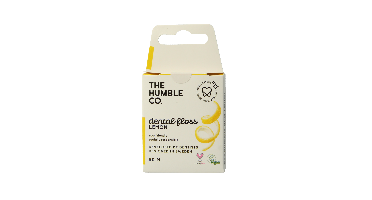 The Humble Co Dental floss lemon 50 meter 1 Stuks