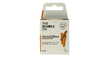 The Humble Co Dental floss cinnamon 50 meter 1 Stuks