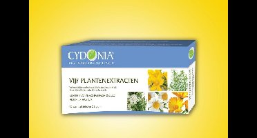 Cydonia Vijf plantenextractien intiem 10 Zetpillen